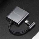 Bakeey 3 in1 30W Type-C to Type C PD 3.5mm AUX Jack Fast Charging Intelligent Adapter For Huawei P30 Pro Mate 30 5G Xiaomi 9Pro Redmi K20 Pro K30