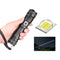 XANES 1287 XHP50 LED 5 Modes USB Rechargeable Telescopic Zoom LED Flashlight 18650/26650