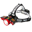 XANES 1600 Lumen 4 Models Mini Headlamp USB Charging Head Light Outdoor Flashlight Fishing Lantern