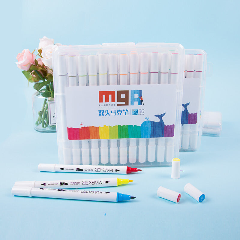 MG MGARTS series fine rod marker children's graffiti marker Paintings 36Pcs
