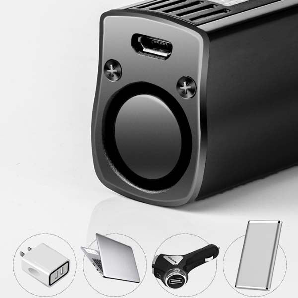 WARSUN X5T USB Rechargeable EDC LED Flashlight Power Bank Porcket Light MIni Torch Powerful