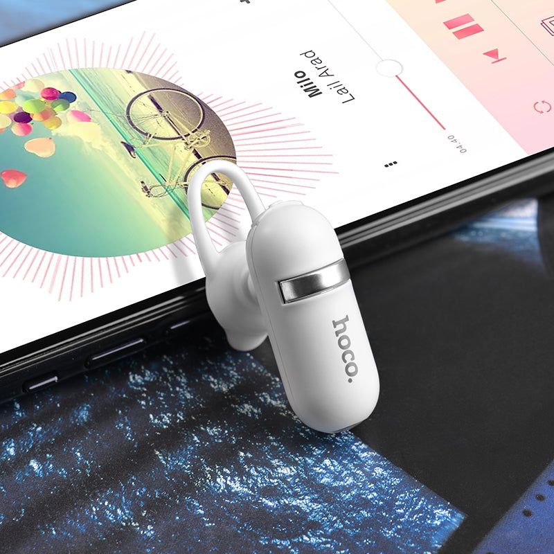 HOCO E40 Mini Single Business bluetooth Earphone Wireless HiFi Headset With Mic for Cell Phones