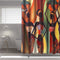 Waterproof Custom Distinctive Cartoon African Woman Bathroom Shower Curtains Home Decor 60''x72''