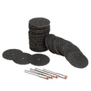 50pcs 32mm Cutting Disc Resin Fiber Cut Off Wheel Discs Tool Dremel Accessories