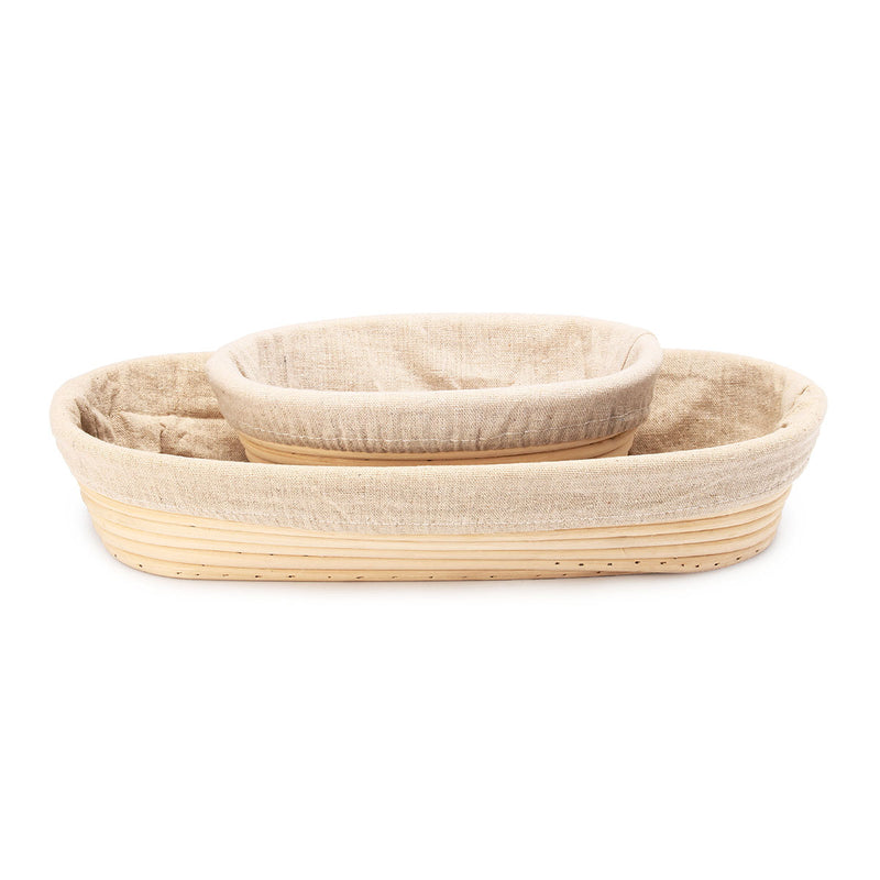 Brotform Banneton Rattan Storage Baskets Bread Dough Proofing Loaf Proving Liner