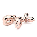 Silver Balloon Sausage Dog Ornament Figure Statue Art Sculpture Decorations