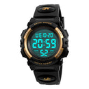 SKMEI 1266 Children Watch Outdoor Sport Fashion Multifunction Chronograph Waterproof Digital Watch