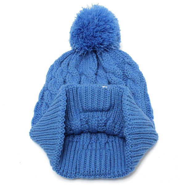 Warm Soft Beanie Hat Wireless bluetooth Smart Cap Headphone with Mic