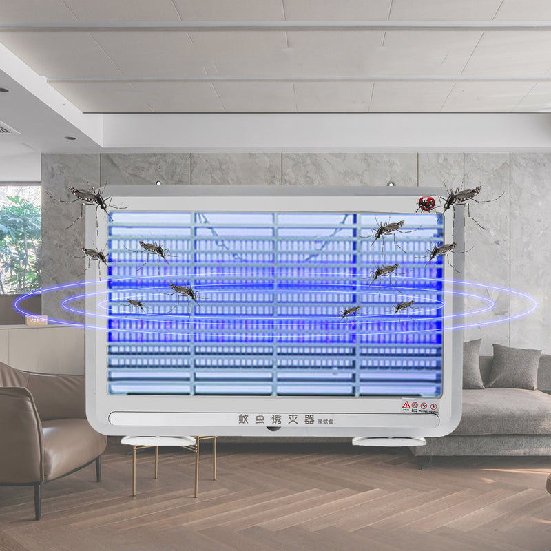 4W LED Electric Mosquito Fly Insect Killer Zapper Lamp Industrial Indoor Pest Control Bug Dispeller