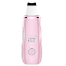 Wireless Ultrasonic Skin Scrubber Cleaner Face Spatula Extractor Peeling Deep Cleaning