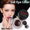 Music Flower Black Waterproof Eyeliner Gel Makeup Cosmetic Gel Eye Liner Lasting