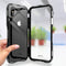 Luphie Magnetic Adsorption Metal+Tempered Glass Protective Case For iPhone X Clear Scratch Resistant