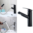 360 Kitchen Bath Sink Mixer Tap Pull Out Rotate Spout Spray Basin Brass Faucet G1/2