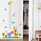 Miico SK9340 Giraffe And Elephant Painting Heights Sticker Children's Room And Kindergarten Decorative Wall Sticker