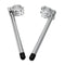 Pair 7/8"41mm Motorcycle Clip-on Bar Tube Handlebars CNC For Yamaha/Honda/GSXR