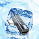 ROCK Type C 2 in 1 Charging Audio Headphone Jack Auxiliary Splitter Adapter For HUAWEI XIAOMI Macbook
