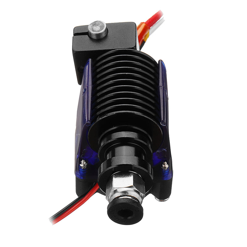 12V 40W V6 J-head Hotend Extruder Nozzle Kit with Cooling Fan/Teflon Tube/Drill Bits