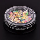 Dancingnail Mixing Pearl Shell Cololful Nail Decoration Beads Rhinestone Manicure Ornaments