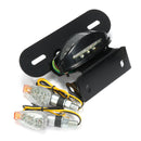 Motorcycle LED Rear Tail Brake Stop Turn Indicator Light with License Plate Bracket
