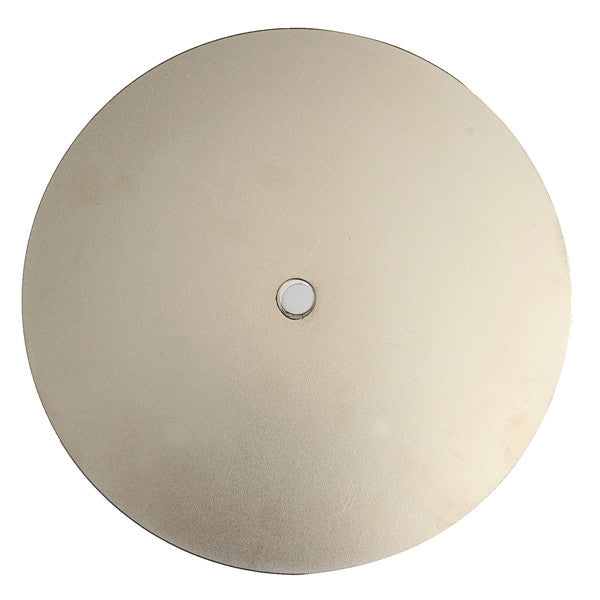 3pcs 8 Inch Diamond Coated Flat Lap Wheel 600/1200/2000 Grit Lapidary Grinding Polishing Wheel