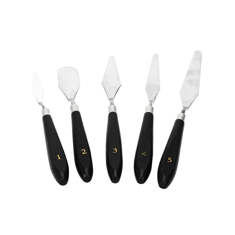 5PCS Different Size Stainless Steel Blade Tool Kit For 3D Printer Heated Bed Platform