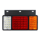 DC 24V Waterproof  55 LED Truck Caravan Trailer Stop Brake Indicator Lights Lamps