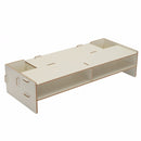 Home Office Desk PC Computer Monitor LCD TV Stand Riser Keyboard Shelf Plinth