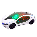 Newly Super Car Flashing LED Light Music Sound Electric Toys Cars Educational Kids Gift