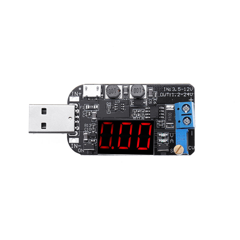 10pcs DC5V to 3.3V 9V 12V 18V 24V USB Adjustable Buck Boost Power Supply Module Voltage Regulator