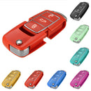 For VW Golf Passat Beetle Jetta Polo Bora 3 Button Car Key Fob Case Replacement 7 Colors