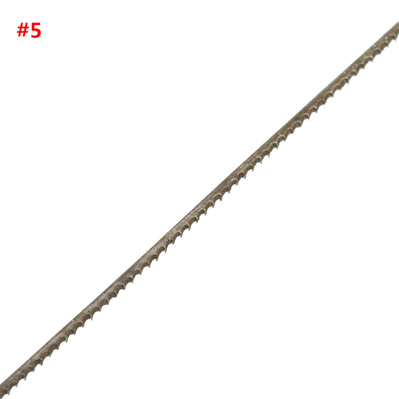 12pcs Saw Blade Hacksaw blade Woodworking Cutting Saw Blade for Adjustable Jewlery Saw Frame