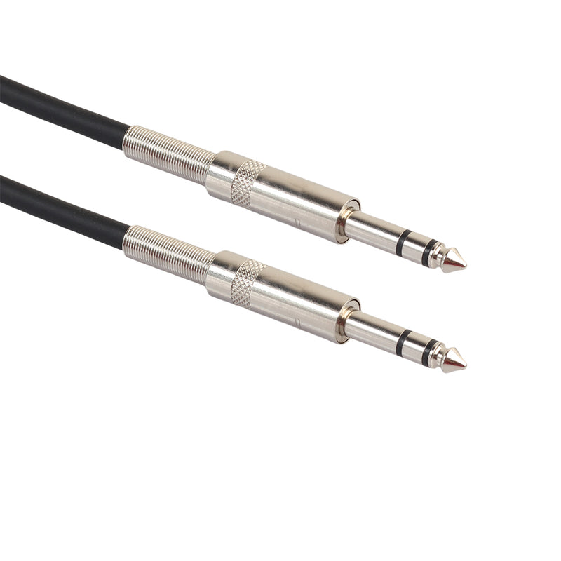 REXLIS 3044 1/ 1.8/ 3M 6.35 Stereo Male To Male Electric Guitar Audio Cable