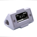 OLED Digital Display Water Temperature Meter Water Cooler System Double G1/4'' Thermometer Temperature Sensor Fitting