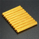 Suleve M3AS8 10Pcs M3 35mm Knurled Standoff Bolt Aluminum Alloy 6061 Anodized Spacer Multicolor