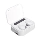 TWS Wireless bluetooth 5.0 Earphone LED Display 2200mAh Power Bank IPX7 Waterproof Bilateral Call Headphone