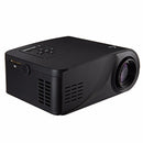 Portable 480 x 320 Pixels 80LMS LCD Projector Home Cinema with HDMI USB AV VGA SD Interface
