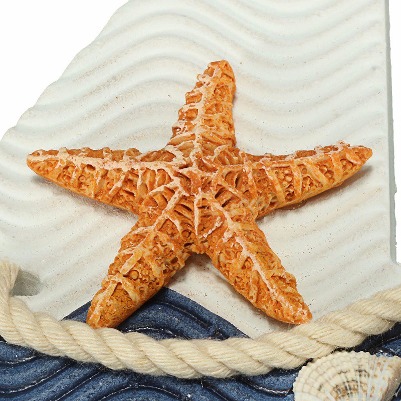 Mediterranean Style Pothook Nautical Hat Clothes Home Wall Hooks Hangers Hanging Decoration