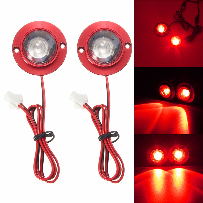 LED Strobe Bulb Light Emergency Warning Flash Fisheye Lens Lamp