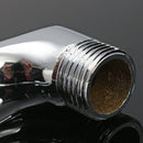 2Pcs Claw Foot Bath Tub Shower Faucet Adjustable Adapter Swing Arms 3/4 1/2 Replacement Accessories