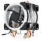 Aurora CPU Cooler RGB Cooling Fan 4Pin For Intel LGA 775 1150 1151 1155 1156 1366 AMD