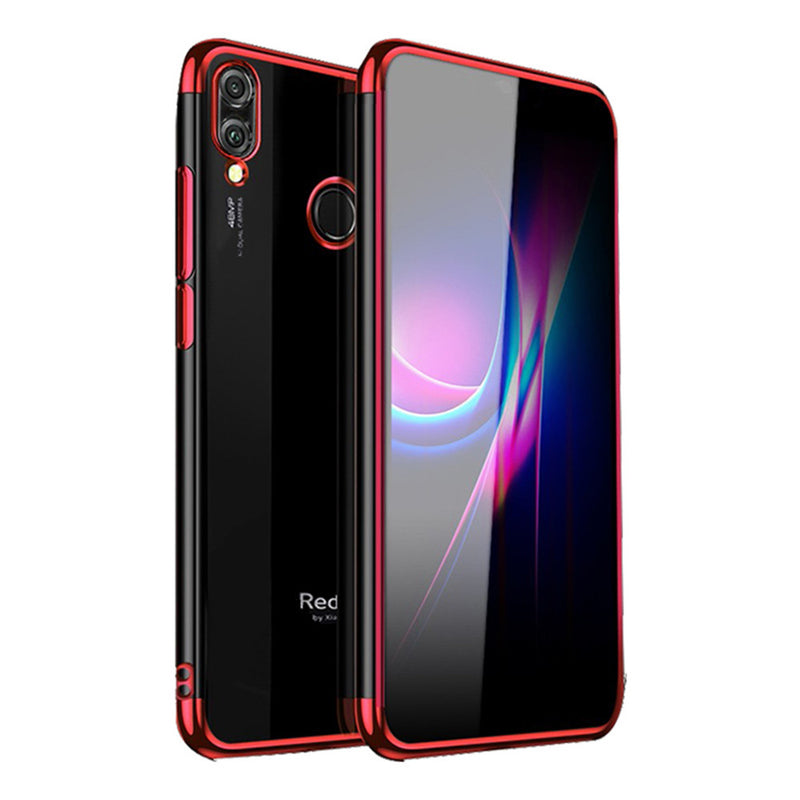 Bakeey Plating Transparent Shockproof Soft TPU Back Cover Protective Case for Xiaomi Redmi 7 / Redmi Y3