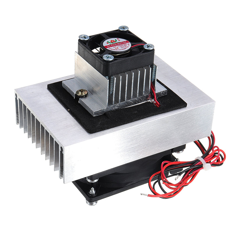 XD-37 12V 72W Electronic Semiconductor Refrigeration DIY Air Cooling System Small Air Conditioning