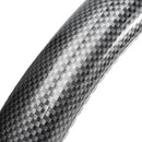 38cm Universal Breathe Carbon Fiber Leather Car Steering Wheel Cover