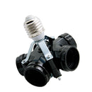 3 in 1 5 in 1 E27 Screw Mount Lamp Base Holder Bulb Adapter for Celling Lamp DIY Lighting