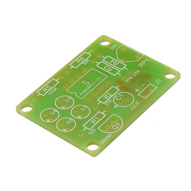 LM358 Breathing Light Parts Electronic DIY Blue LED Flash Lamp Electronic Production Kit