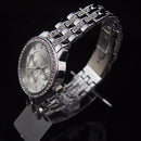Fashion Crystal Luxury Big Number Stainless Steel Band Men Women Quartz Watch