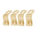 4pcs Car Seat Back Hook Head Rest Storage Hanger Bag Holder Organizer Universal