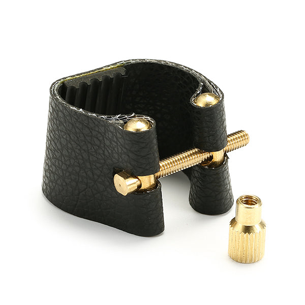 Ligature for Alto Sax Tenor Saxophone Mouthpiece w/Fattener Fastener