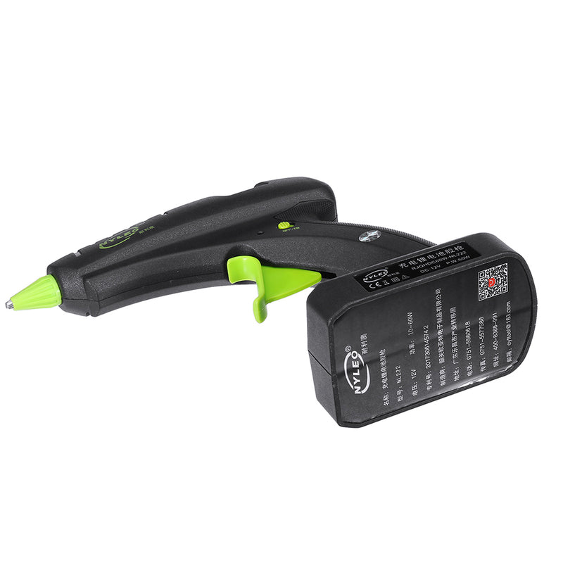 60W Cordless Hot Glue G un Trigger Melt Electric Heating DIY Adhesive Repair Tool