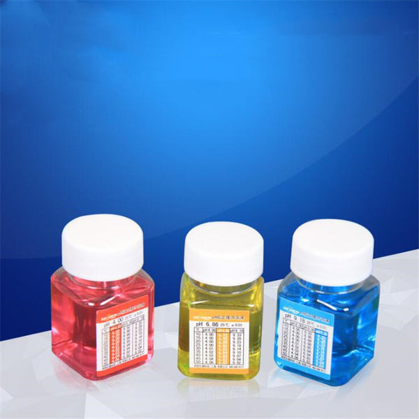 3Pcs 50ml PH 4.00/6.86/9.18 PH Buffer Calibration Liquid Kit Buffer Solution Acid Meter Calibrator